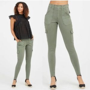 SPANX Olive Green Cargo Pants